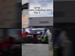 MTW σε CONEXPO CON/AGG Λας Βέγκας 2023 ΗΜΈΡΑ 2