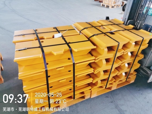 Διπλά Grouser παπούτσια διαδρομής Γενικής Διεύθυνσης πιάτα διαδρομής 25MnB 174-0223 sg154g-10