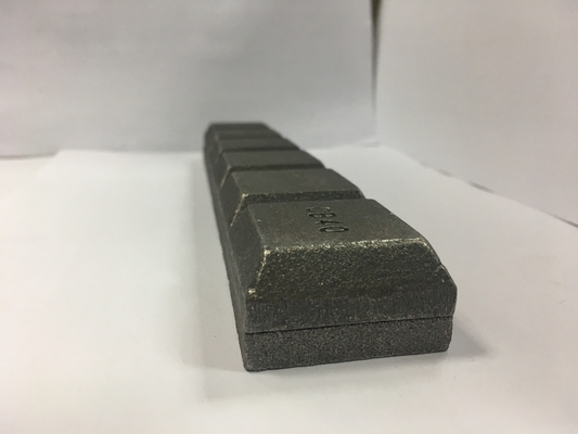 CB50 κάδος 240X50X23mm φραγμών υποστηριγμάτων ένδυσης χοανών άσπρος σίδηρος