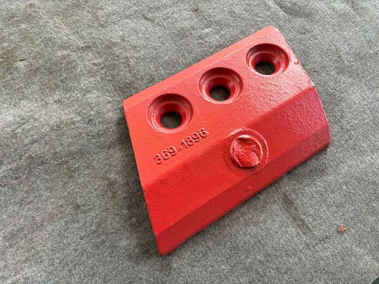 Τμήματα πλακών φθοράς από κουβά