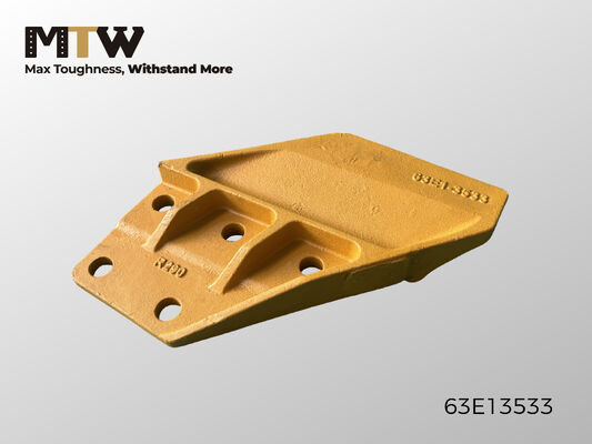 63E1-3533 Πλαϊνός κόφτης με μπουλόνι 5 οπών 19,3 KG Πλαϊνή προστασία κάδου εκσκαφέα