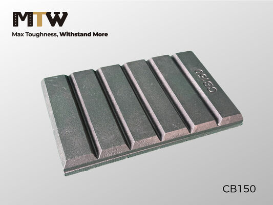 CB150 Chocolate Block Wear Part 240×150×23mm Heavy Equipment Wear Protection Component 6KG
