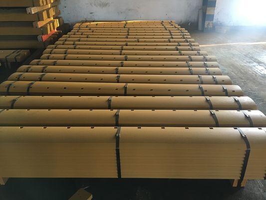 7D1158 DBC Μπουλντόζα Κοπής Ακμής 16×203×2133mm Καμπύλη Φορέα Λεπίδας 49KG