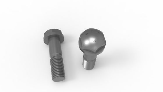 156-32-11210 Μπουλόνι τροχιάς M19×1,5×65mm Βαθμού 12,9 Θερμικά επεξεργασμένος χάλυβας κραμάτων