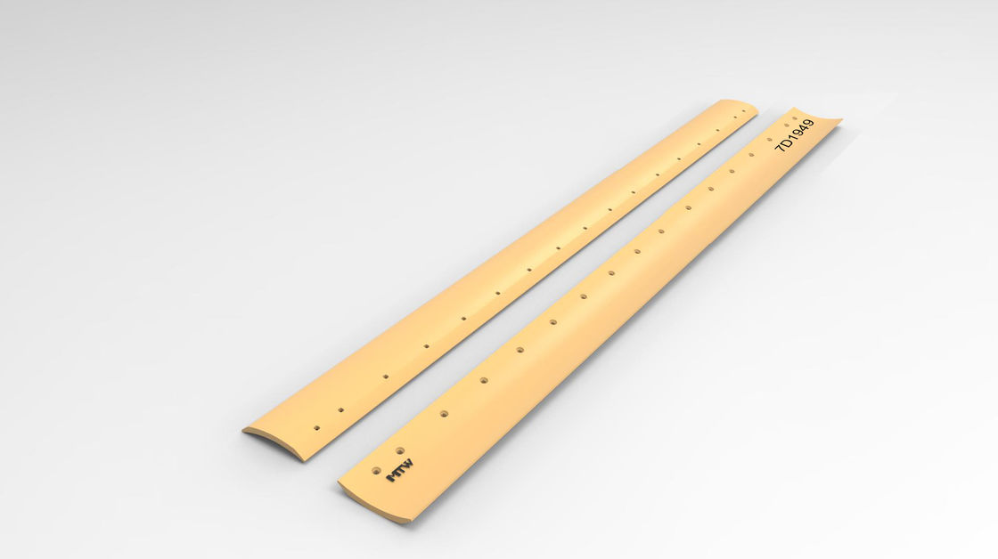 7D1949 Motor Grader Ακμή κοπής 19×203×2438mm DBC Curved Grader Blade 67KG