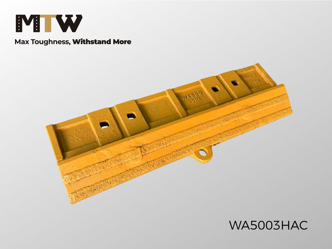 WA500-3HA Κεντρικό τμήμα χύτευσης Μέρος βέλος 4 τρύπες 90KG Ελαστικός φορτωτής Κουβάς Προστασίας τμήματος