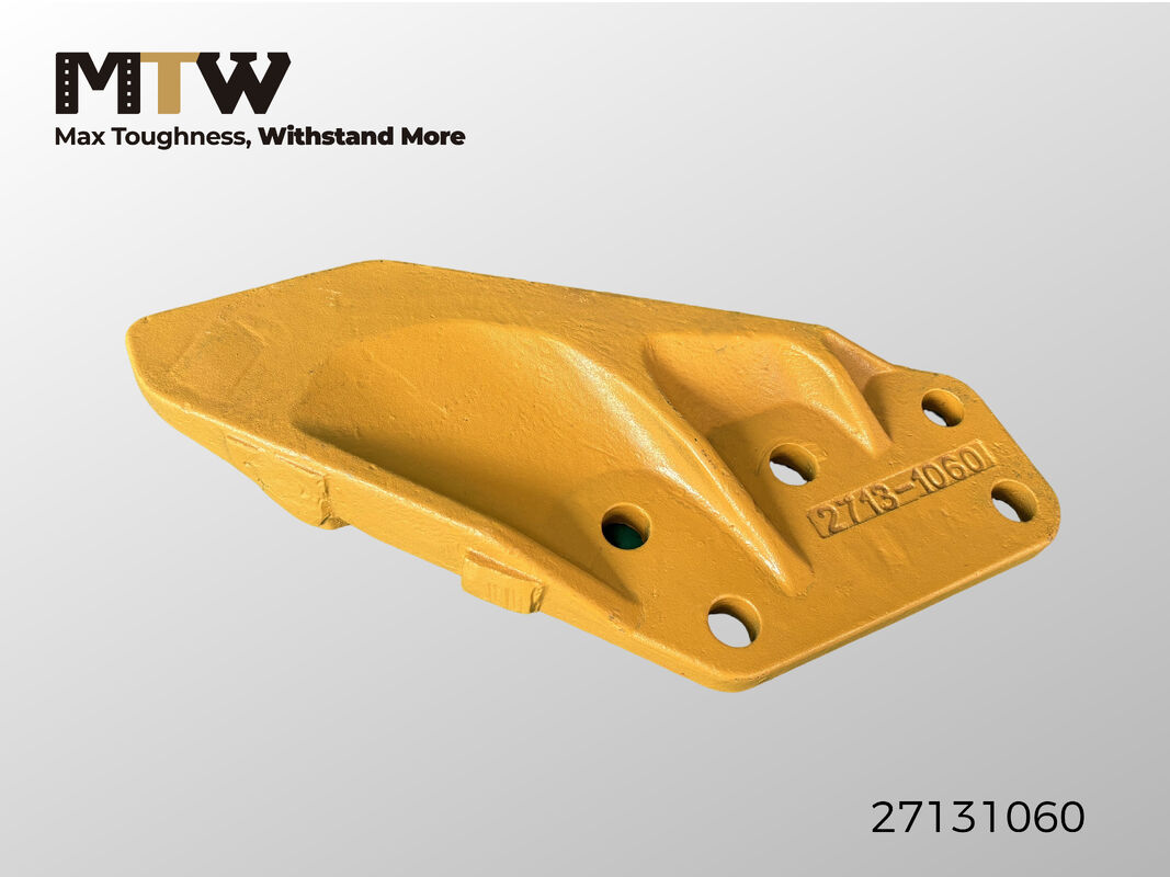 2713-1060 Πλαϊνό κόφτη 5 οπών 17 KG κουβά εκσκαφέα Πλαϊνή προστασία φθοράς
