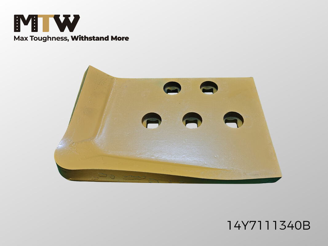 14Y7111340 Hot Cup End Bit RH HCEB 25×209×330 5 Holes Bulldozer End Bit