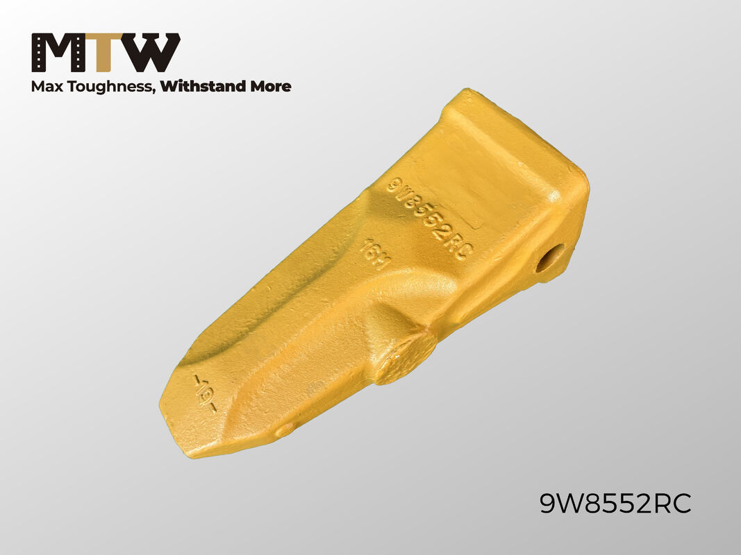 J550 κίτρινο χυτό κράμα δοντιών 21.5kg 9W8552RC κάδων εκσκαφέων